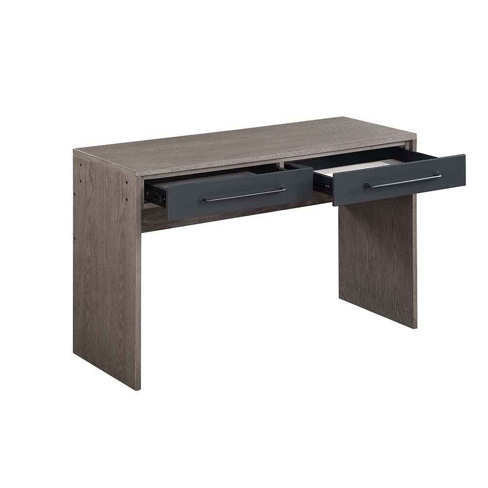 ACME Estevon - Writing Desk - Gray Oak Finish | Meri Furniture