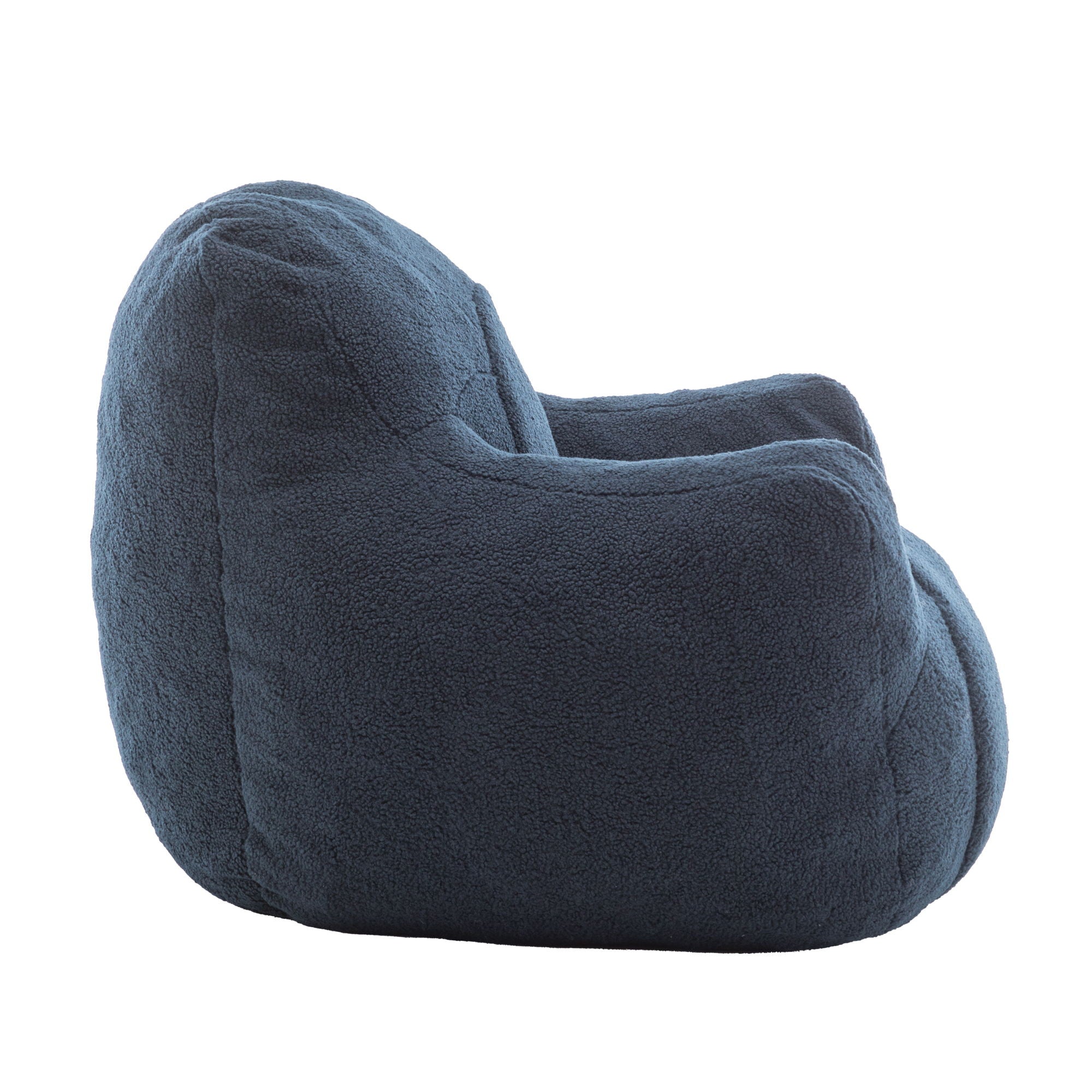 Comfy Bean Bag Chair With Filler, Fluffy And Cozy Seating