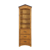 This Tree House Bookcase Cabinet will be a great addition to the matching loft bed. The design is unique and beautiful. Featuring abundant storage spaces, this cabinet will sure to accompany perfectly with the bed.