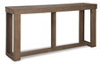Ashley Furniture Cariton - Gray - Sofa Table | Meri Furniture