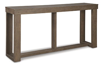 Ashley Furniture Cariton - Gray - Sofa Table | Meri Furniture