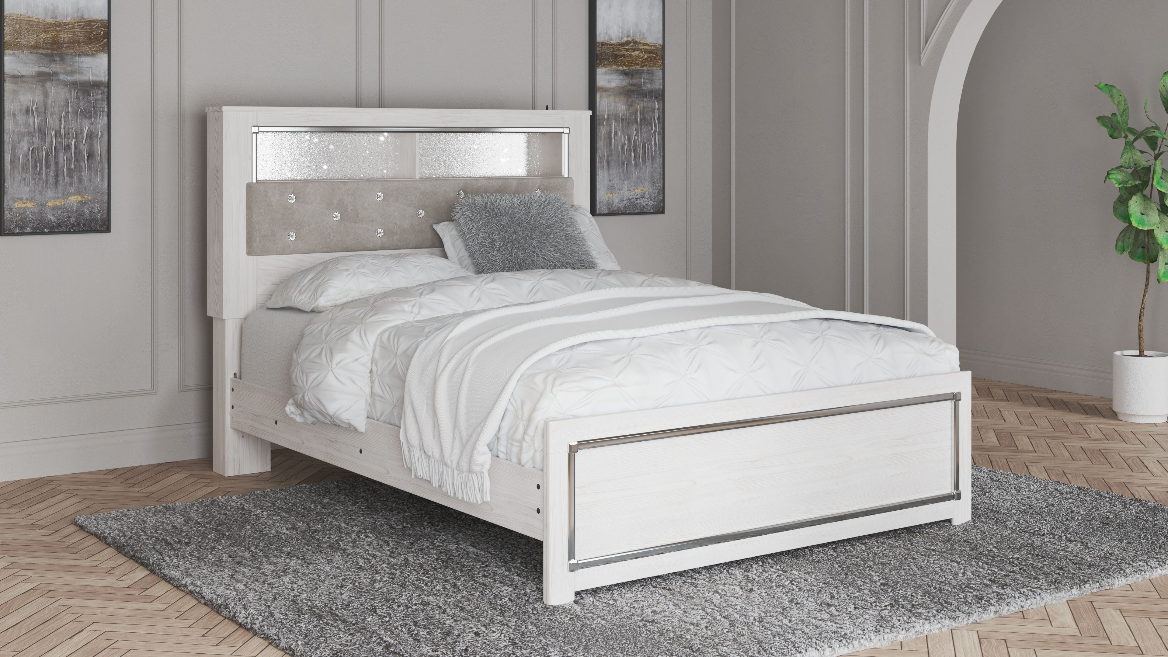 Signature Design by Ashley® Altyra - Bookcase Bed | Meri Furniture