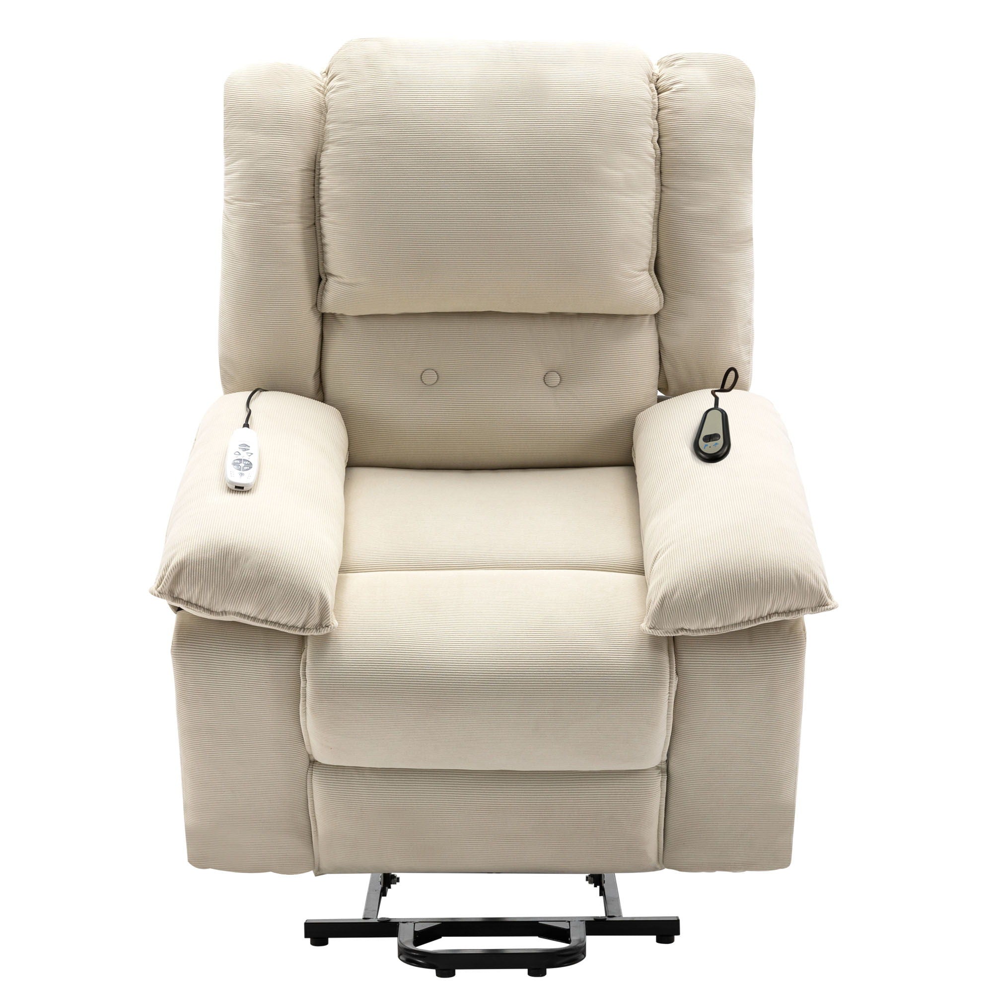 Massage Recliner Power Lift Chair With Adjustable Massage And Heating Function