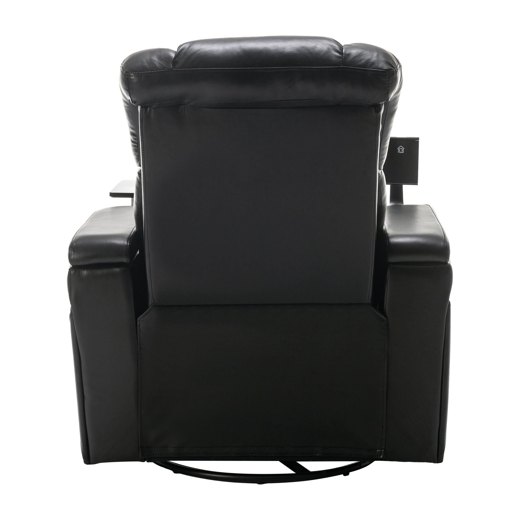 270 Degree Swivel Power Recliner With Tray Table, Phone Holder, Cup Holder, USB Port