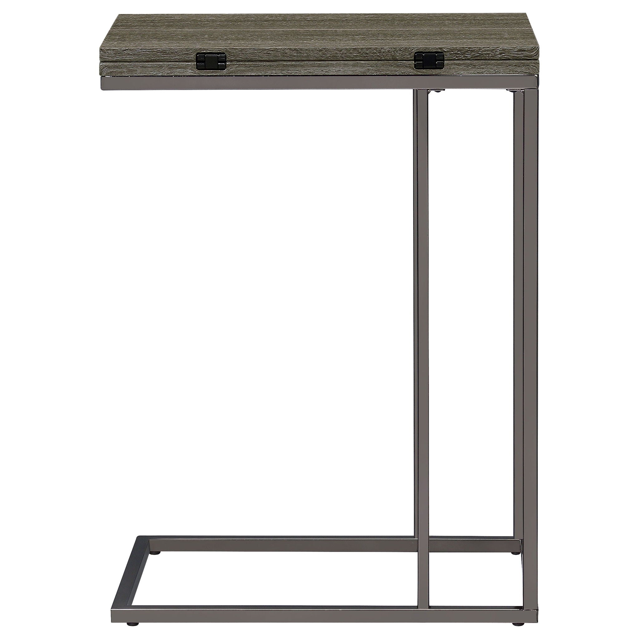 Mortimer - Snack Table With Expandable Top - Gray