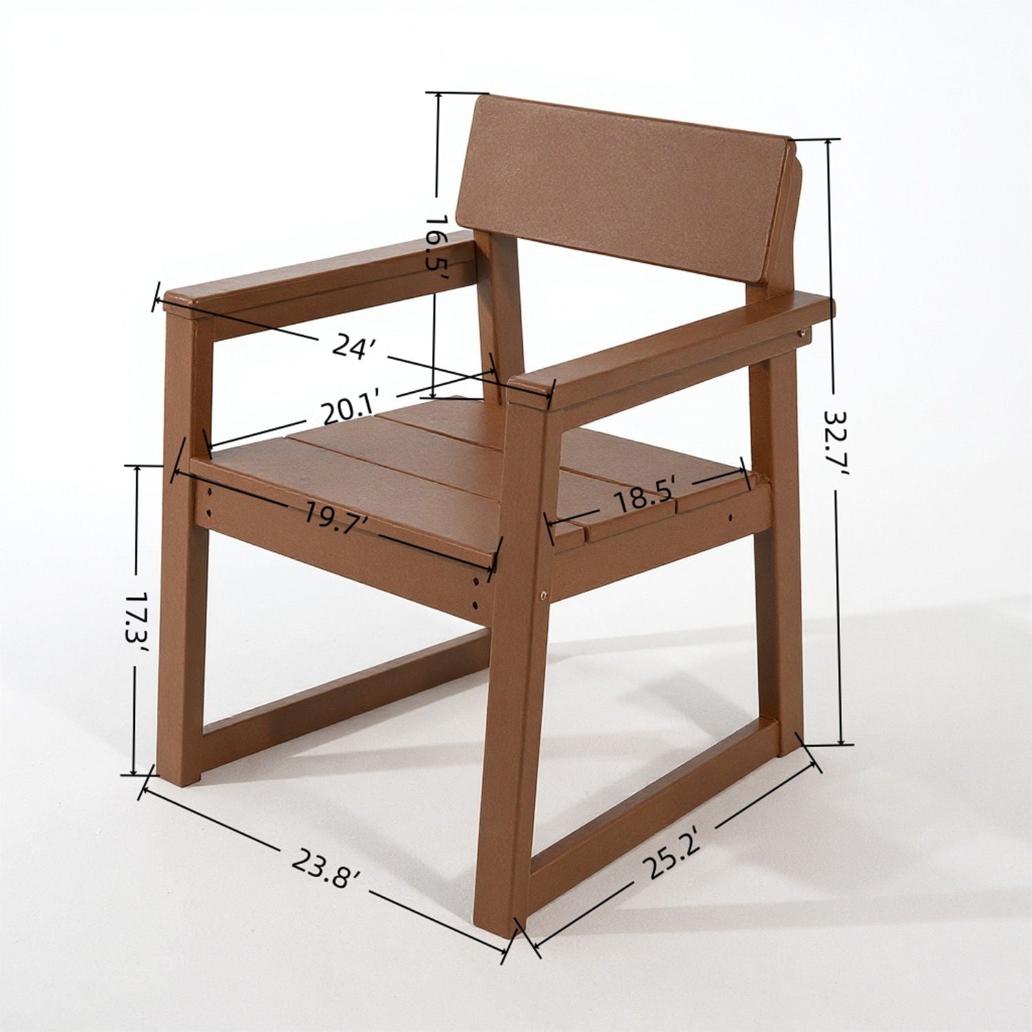 5 Piece Outdoor Dining Set, Table With Umbrella Hole And 4 Armrest Chairs