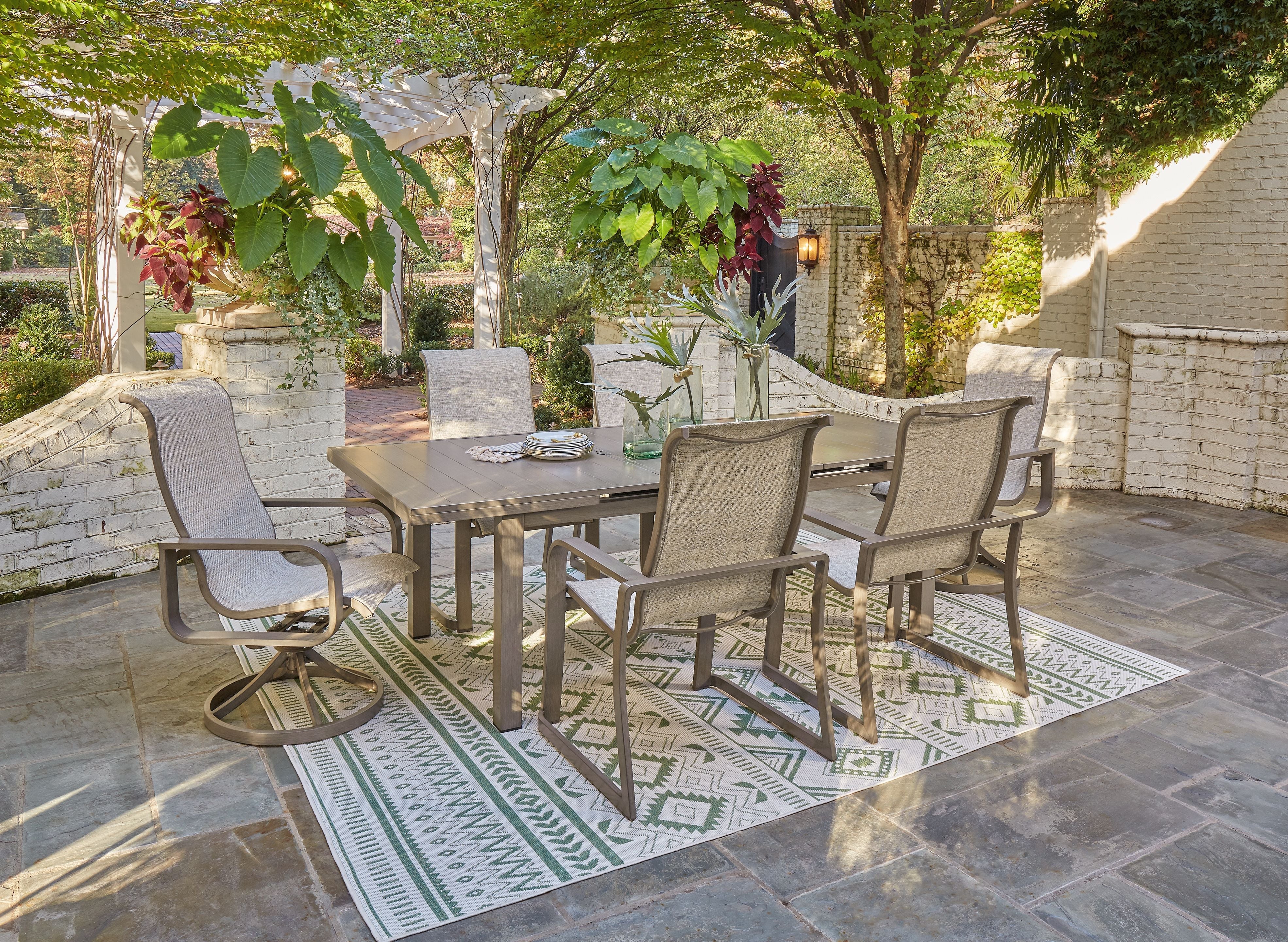Signature Design by Ashley® Beach Front - Outdoor Dining Set | Meri Furniture