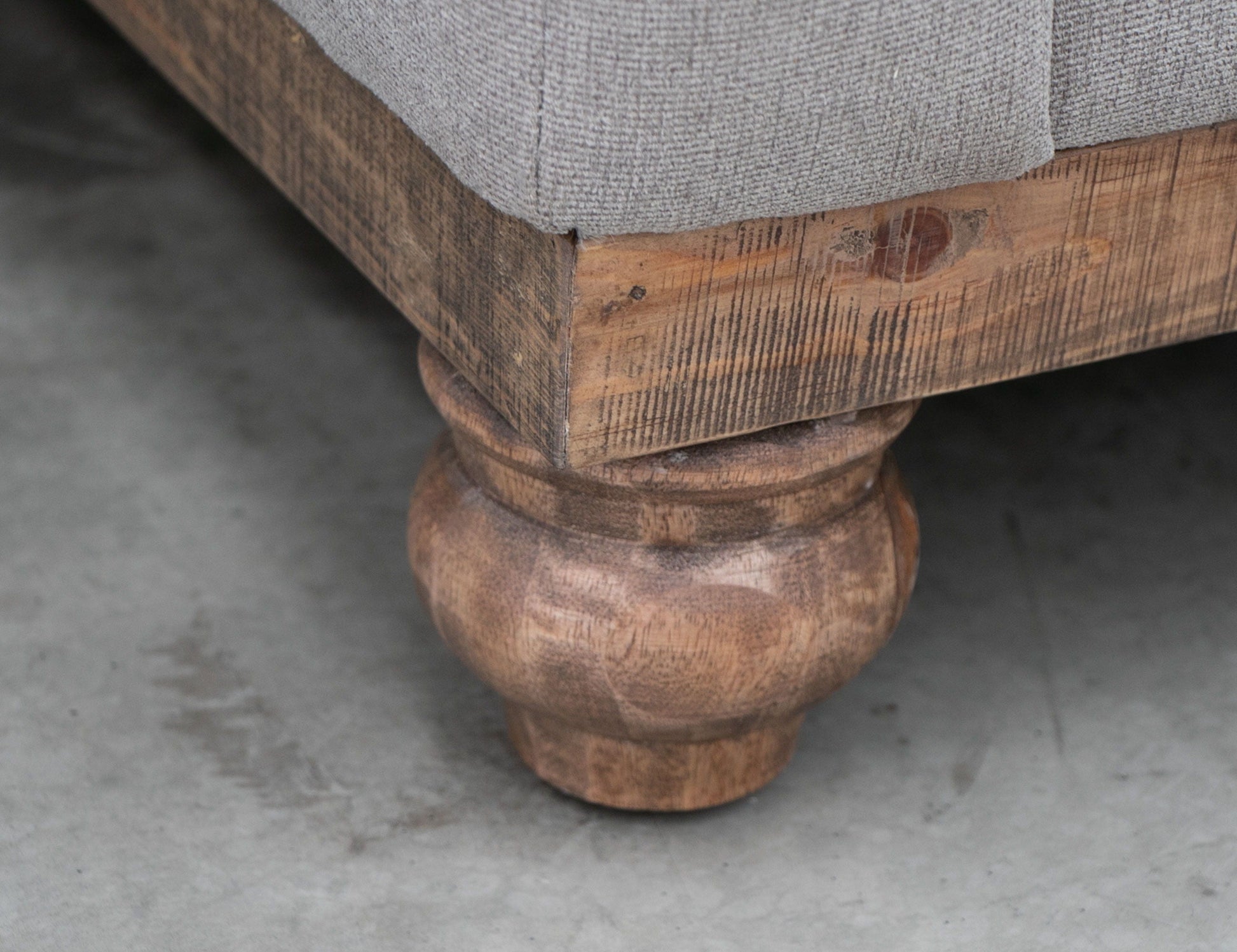 International Furniture Direct Pueblo Gray - Sofa | Meri Furniture