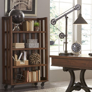 Liberty Furniture Arlington House - Open Bookcase - Dark Brown | Meri Furniture