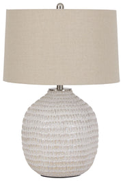 Jamon - Ceramic Table Lamp  - Beige
