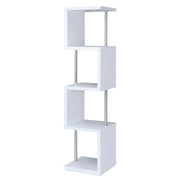 Coaster Fine Furniture Baxter - 4-shelf Bookcase | Meri Furniture
