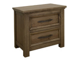 Country - Nightstand - Brown