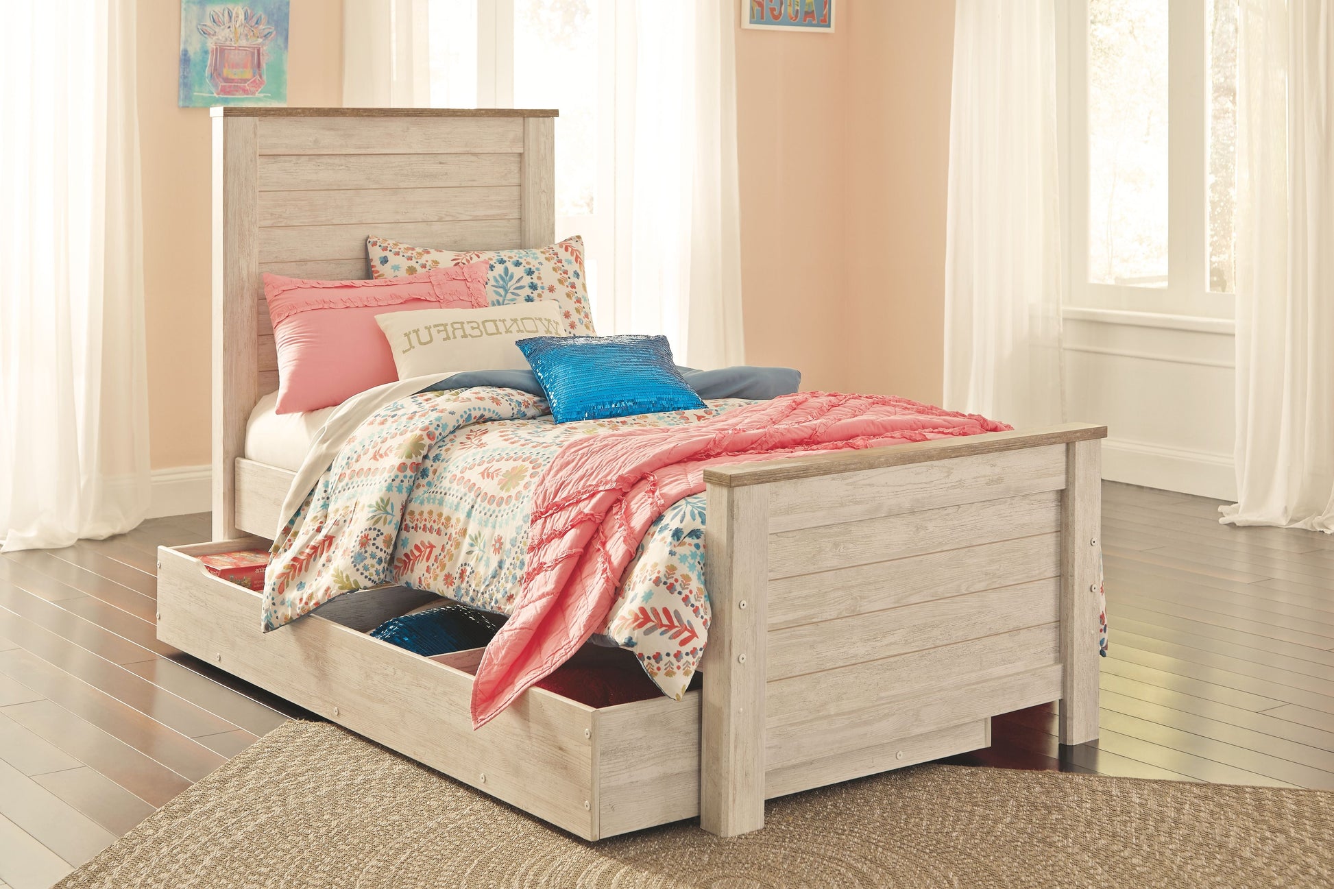 Ashley Furniture Willowton - Headboard | Meri Furniture