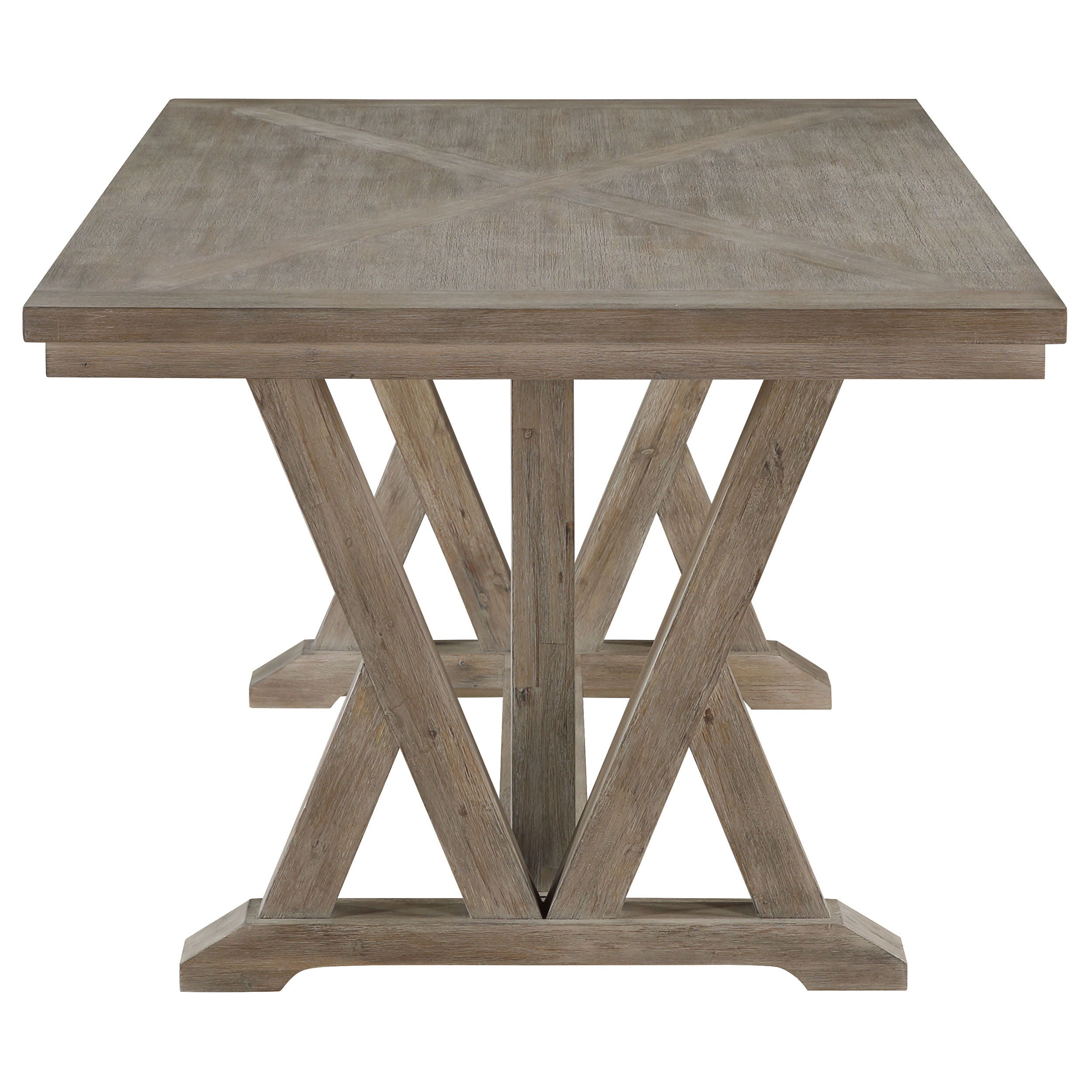 Coaster Fine Furniture Cornelia - Rectangular Dining Table - Coastal Gray | Meri Furniture
