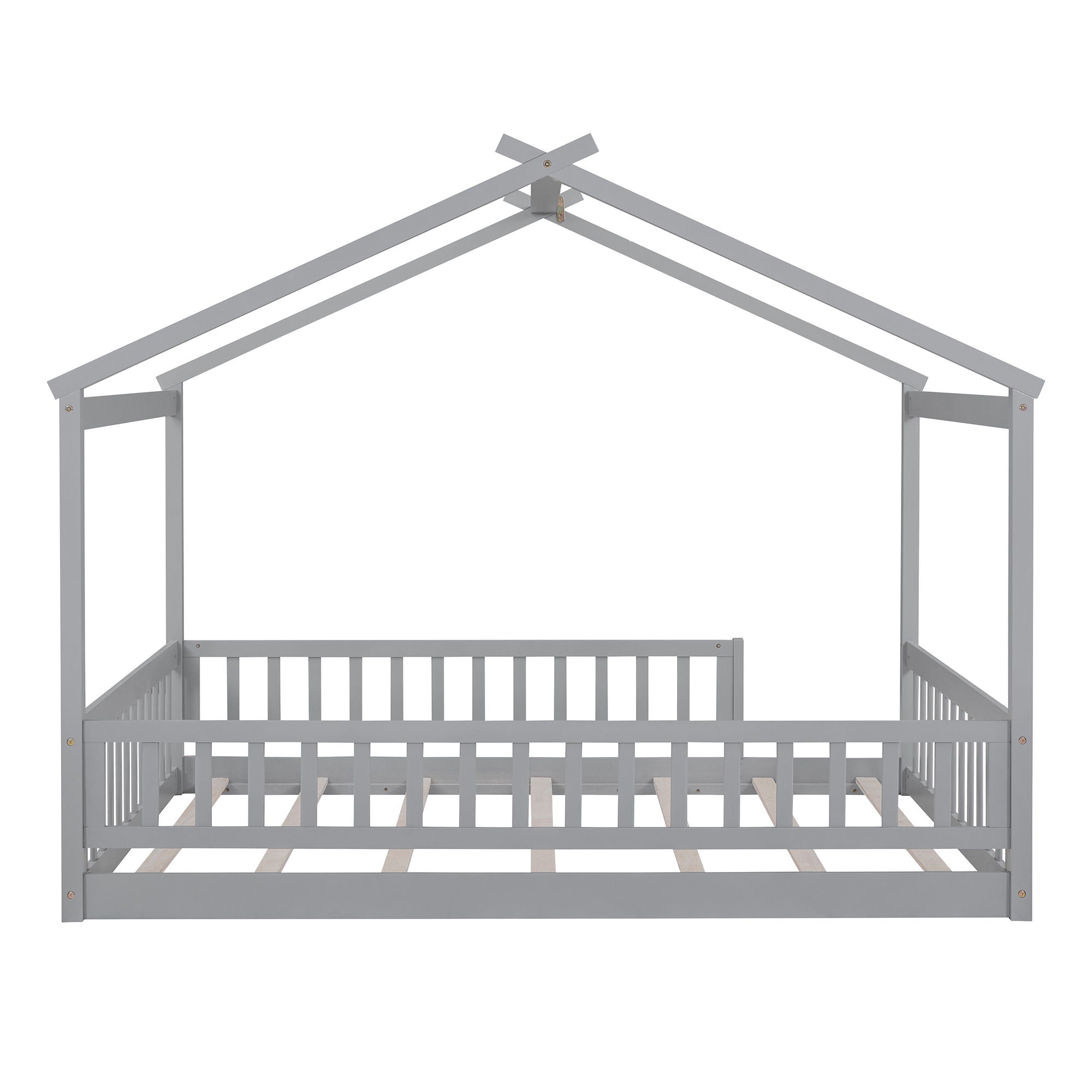 Bed House Bed Frame With Fence