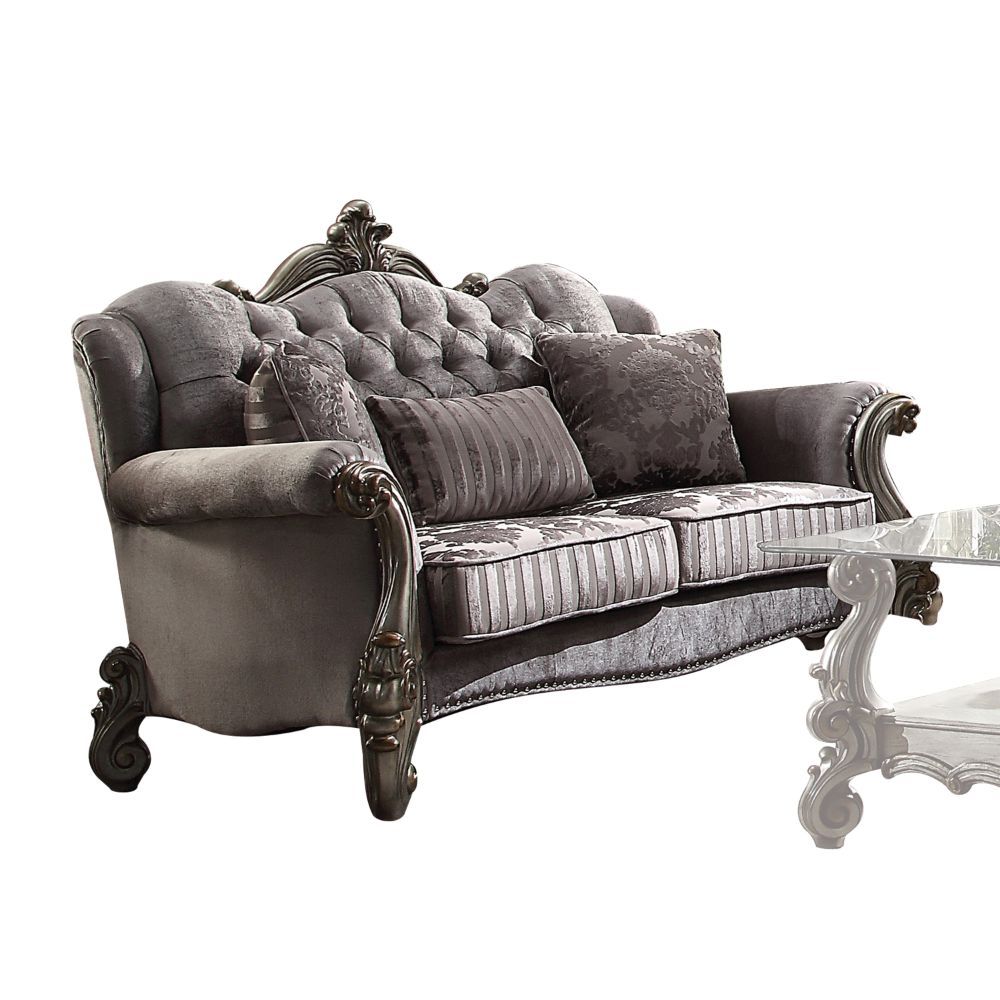 ACME Versailles - Loveseat (w/3 Pillows) | Meri Furniture