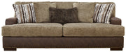 Signature Design by Ashley® Alesbury - Chocolate - Sofa | Meri Furniture