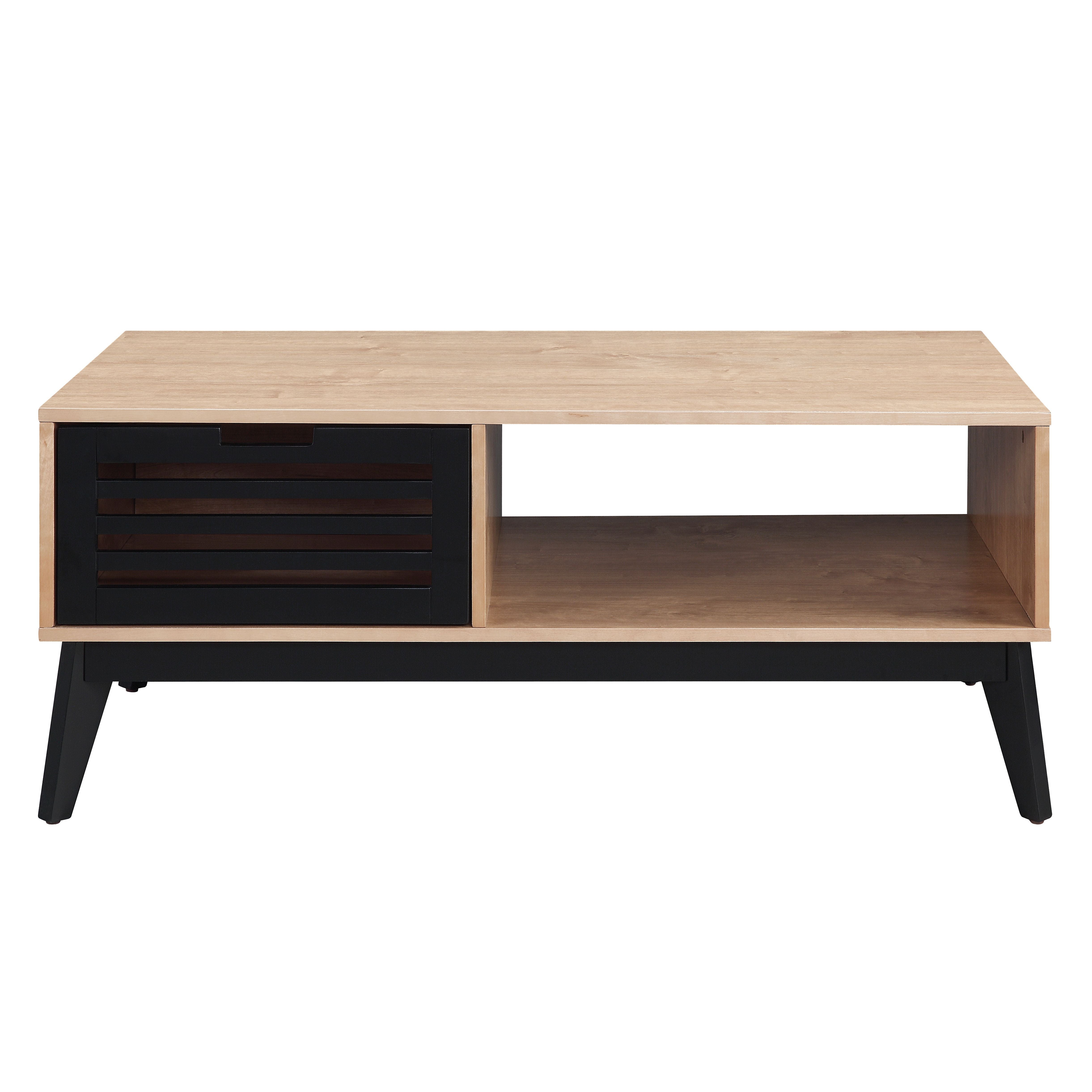 ACME Gamaliel - Coffee Table - Oak & Espresso Finish | Meri Furniture