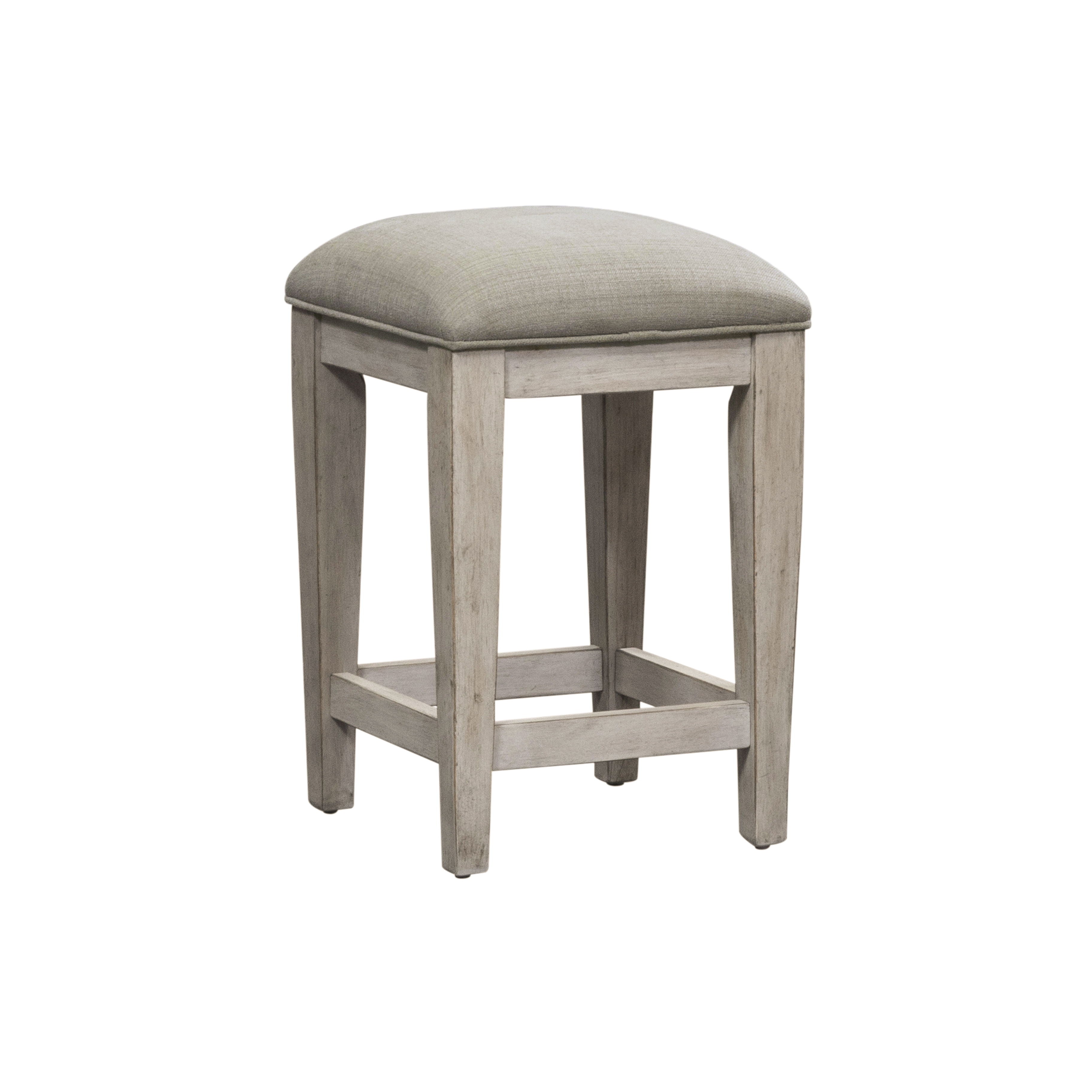 Liberty Furniture Heartland - Upholstered Console Stool - White | Meri Furniture