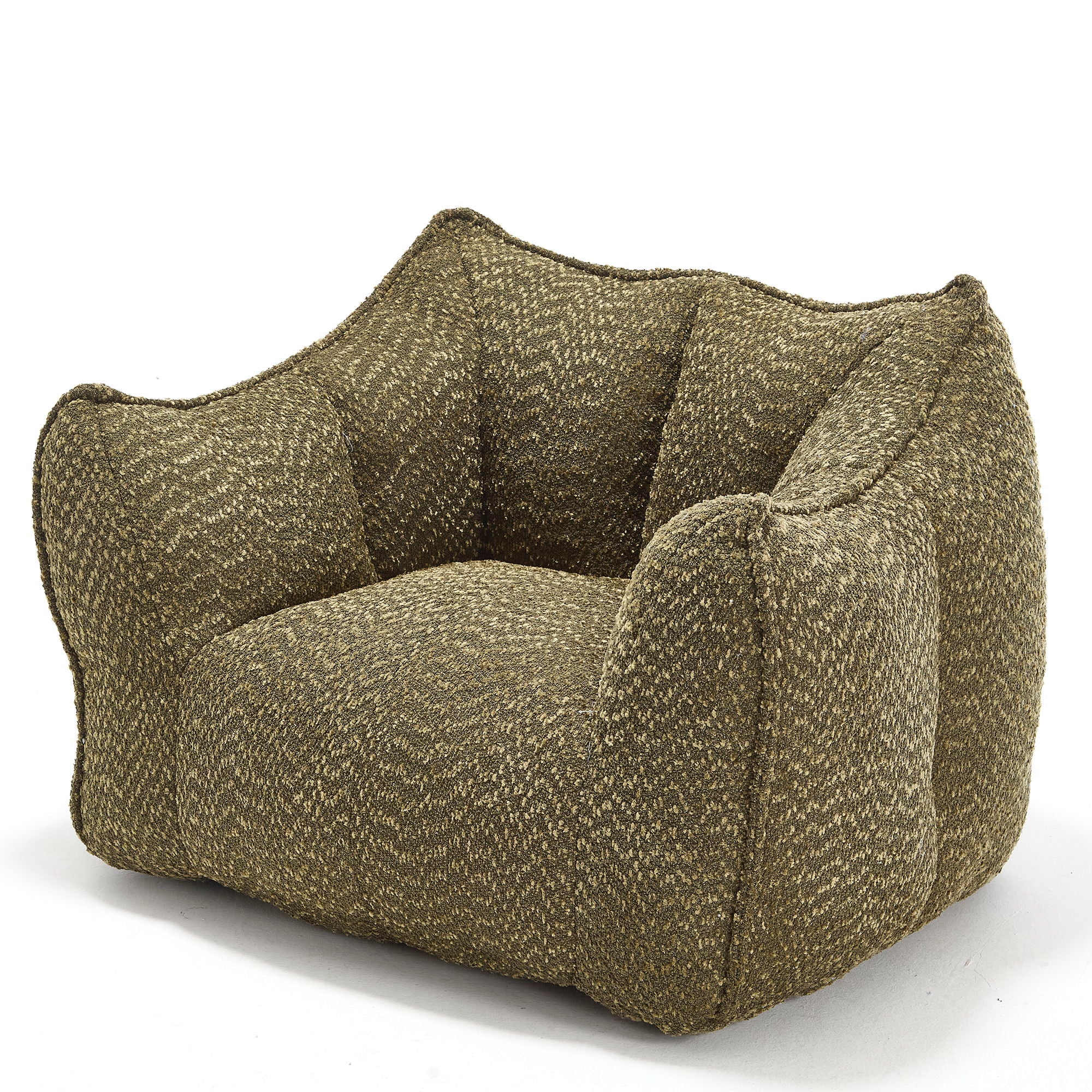 Comfortable Chenille Sofa Chairs With Highly Resilient Foam For Living Rooms And Bedrooms