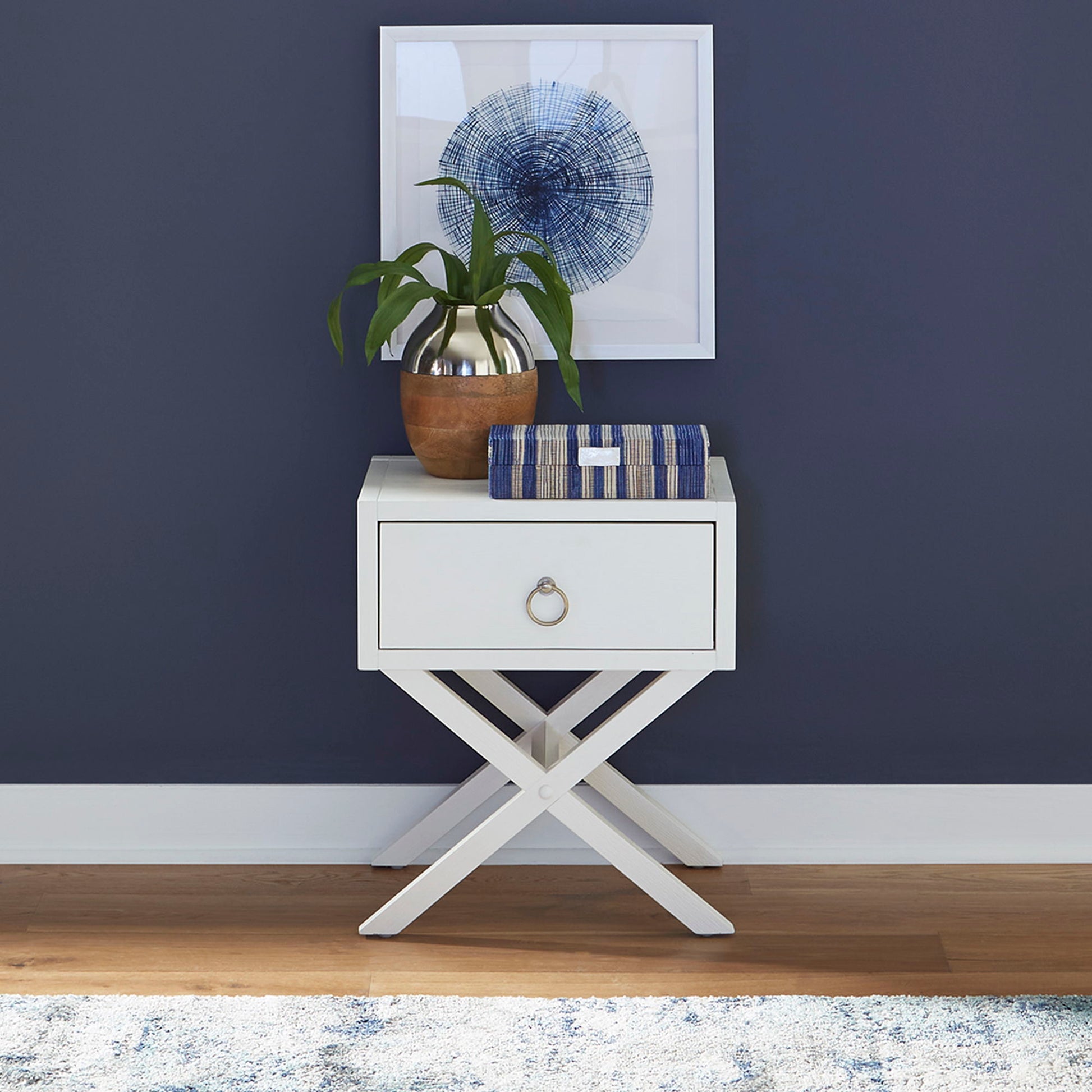 Liberty Furniture East End - 1 Drawer Accent Table | Meri Furniture