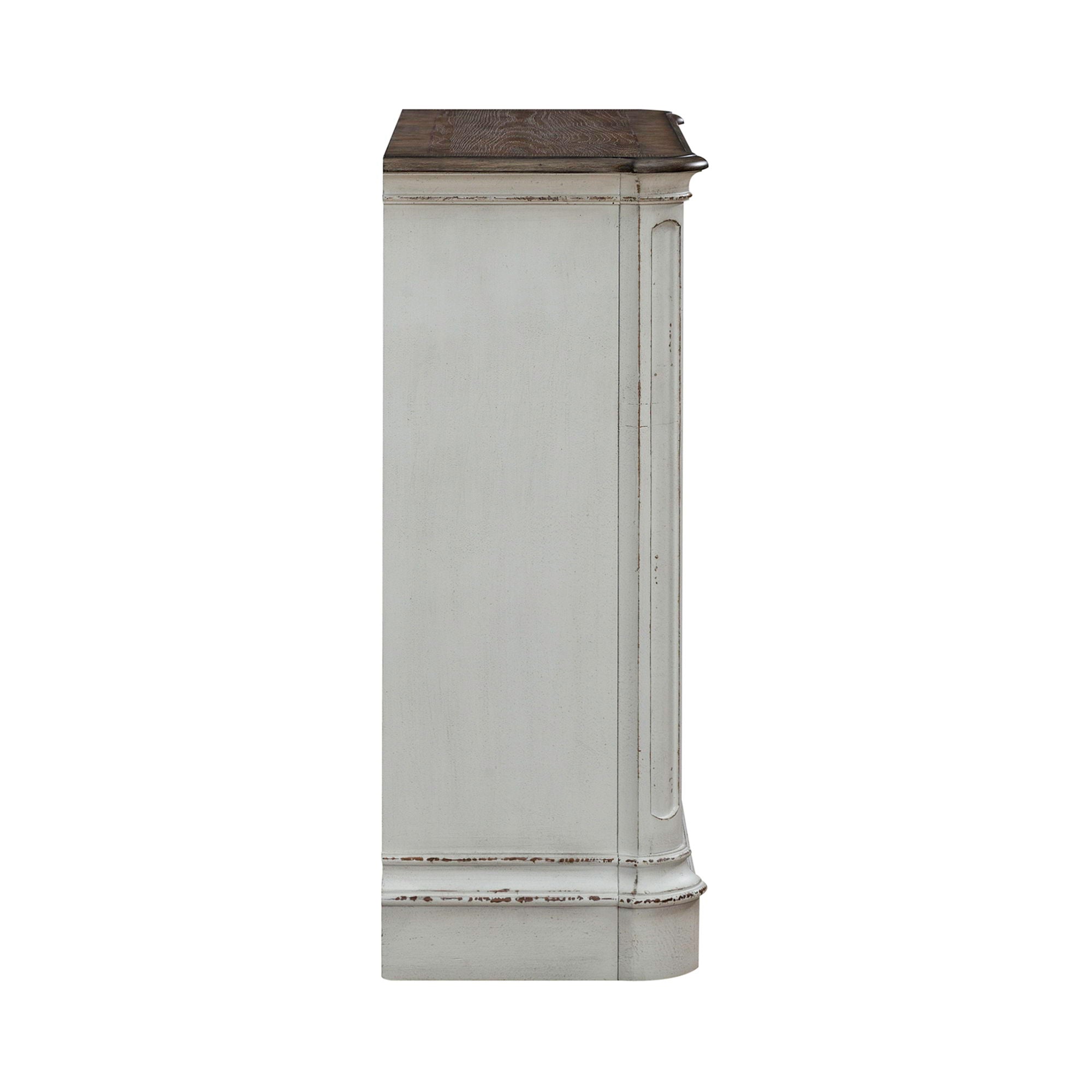 Liberty Furniture Magnolia Manor - Accent Cabinet - White | Meri Furniture
