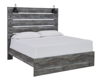Ashley Furniture Baystorm - Panel Headboard With Sconce Lights | Meri Furniture
