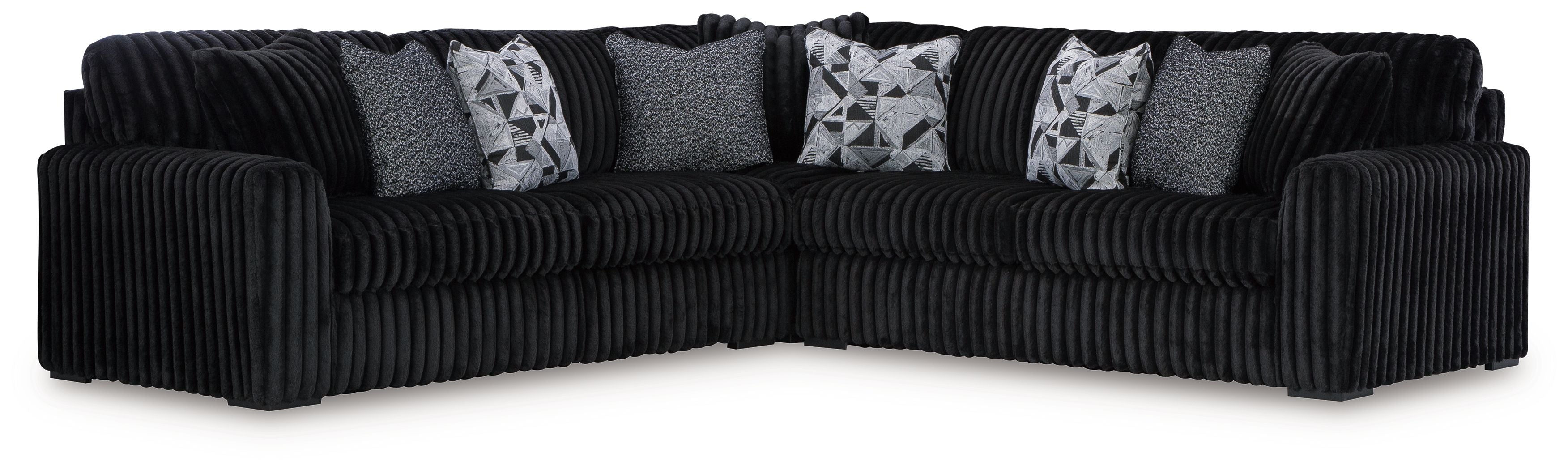 Signature Design by Ashley® Midnight-Madness - Sectional Set | Meri Furniture