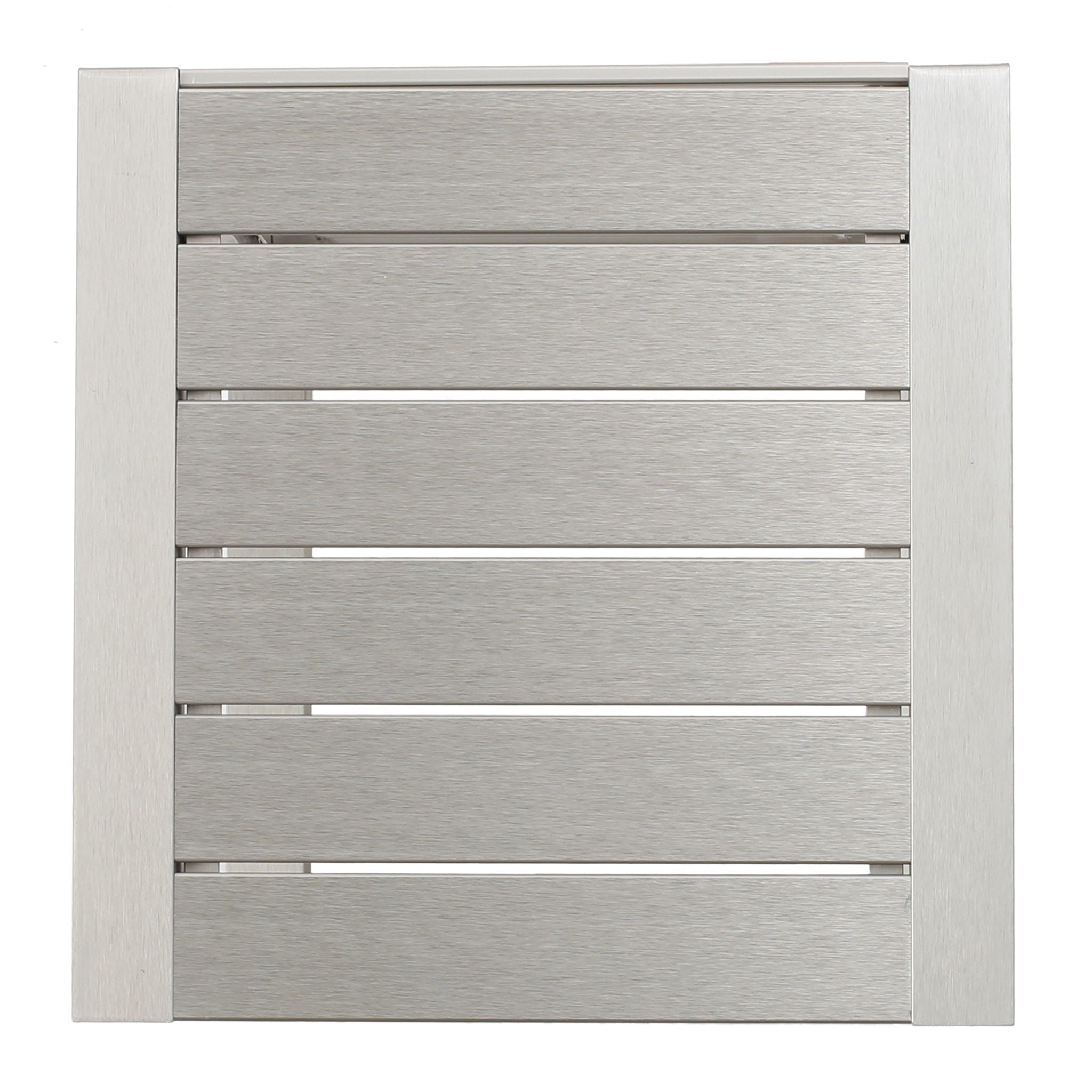 Aluminum Outdoor C - Shaped Side Table For Patio