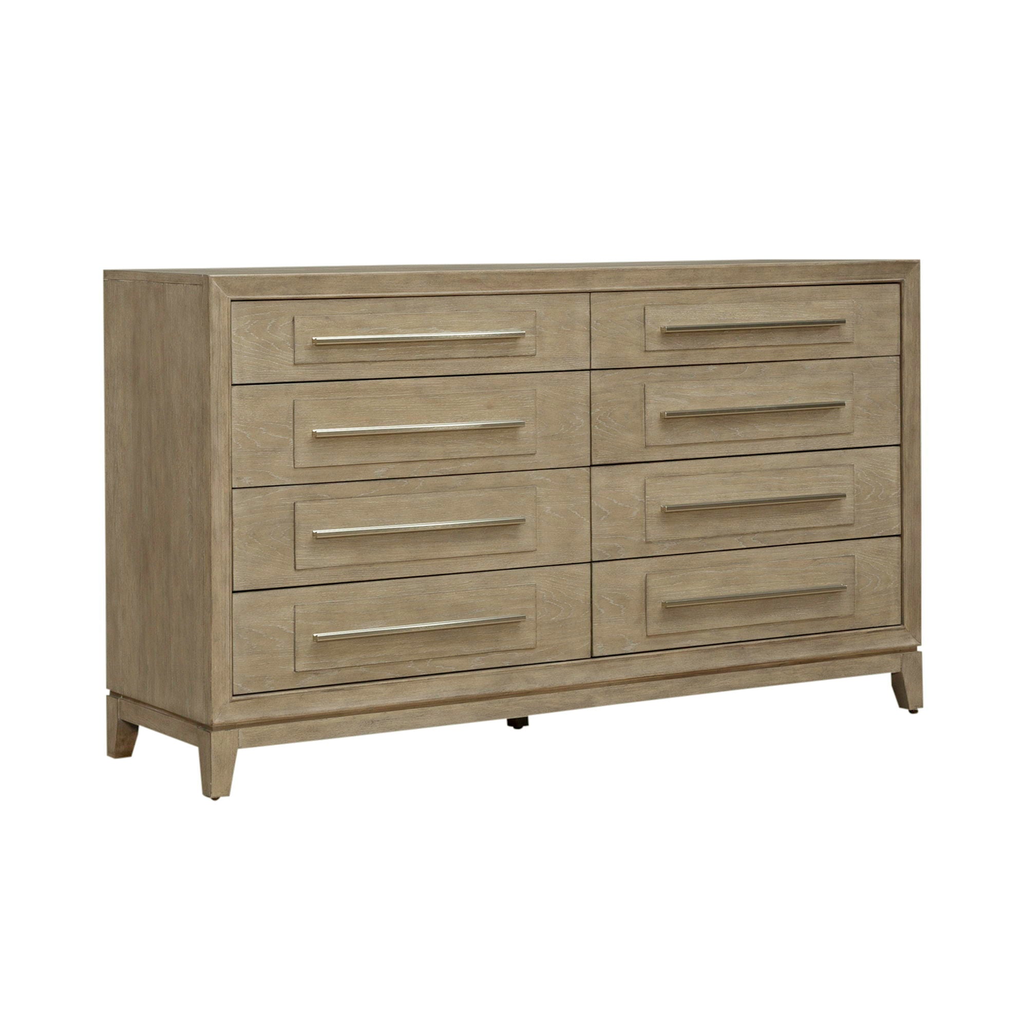 Liberty Furniture Brentwood - 8 Drawer Dresser - Sandstone | Meri Furniture