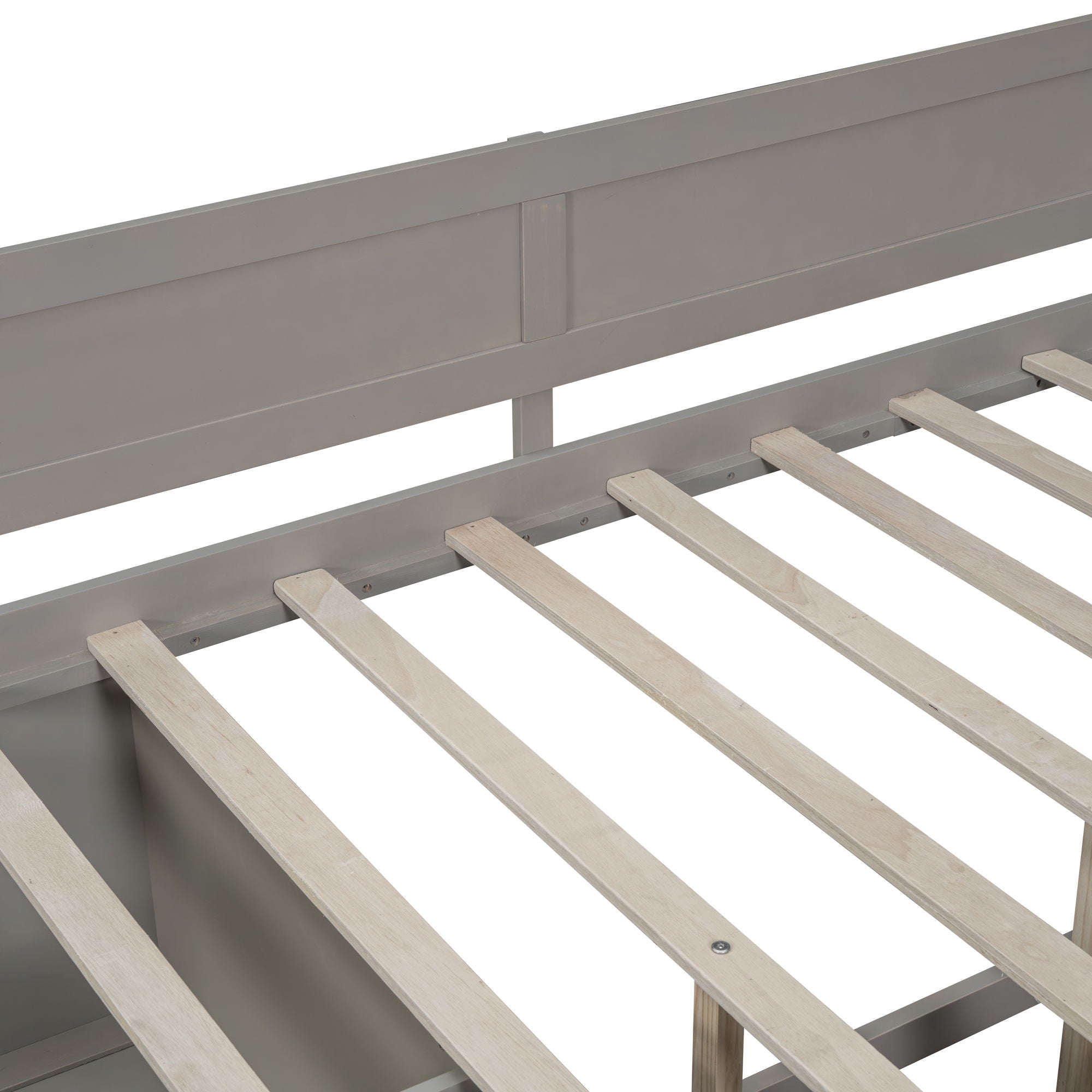 Daybed With Drawers And Shelves