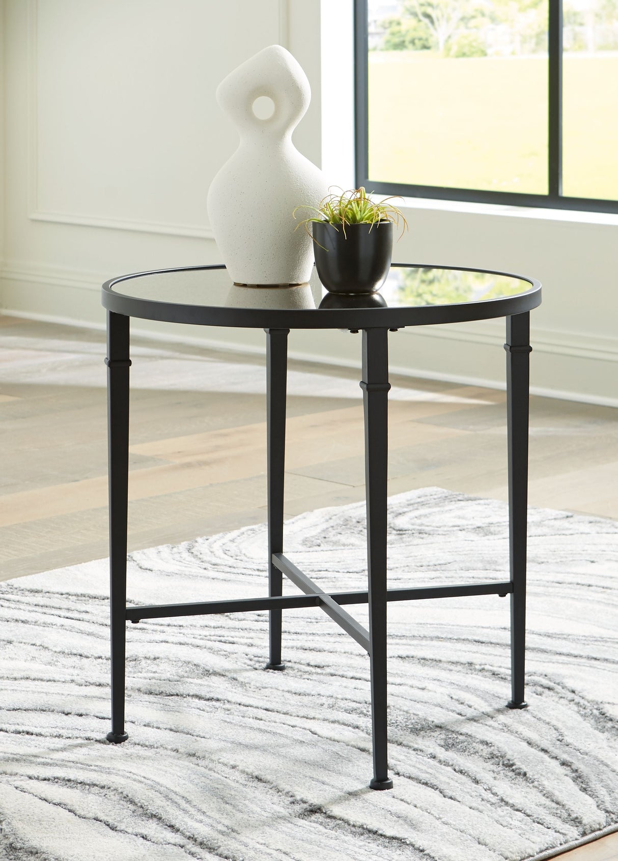 Signature Design by Ashley® Cadeburg - Black - Accent Table | Meri Furniture