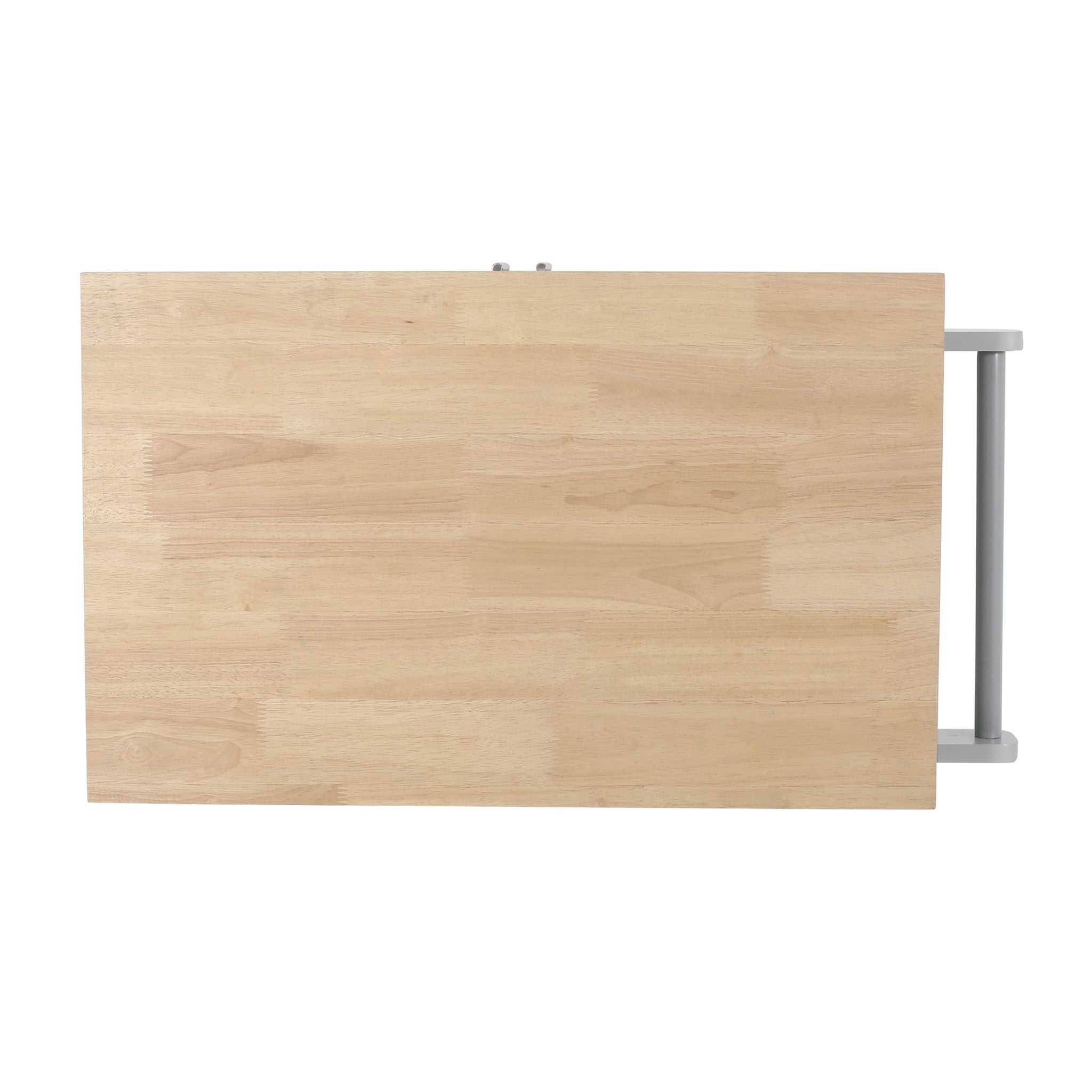 Negley - Contemporary Kitchen Cart With Wheels - Gray