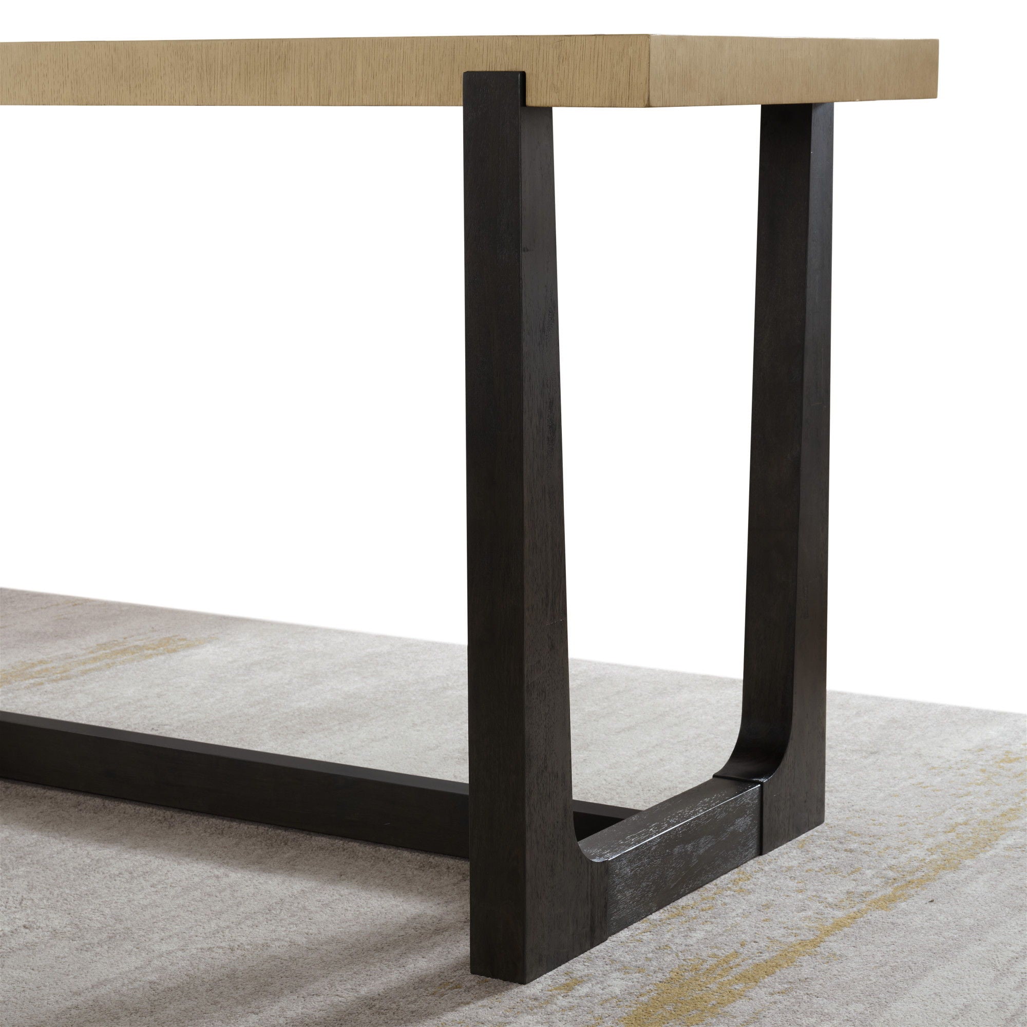 Table With Trestle Base