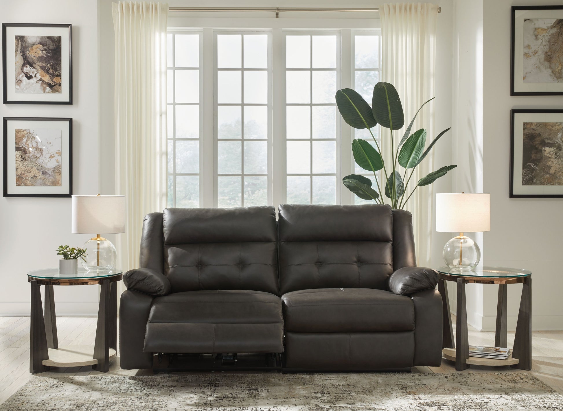 Signature Design by Ashley® Mackie Pike - Power Reclining Sectional | Meri Furniture