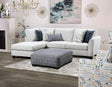 Furniture of America Chepstow - Sectional - Cream | Meri Furniture