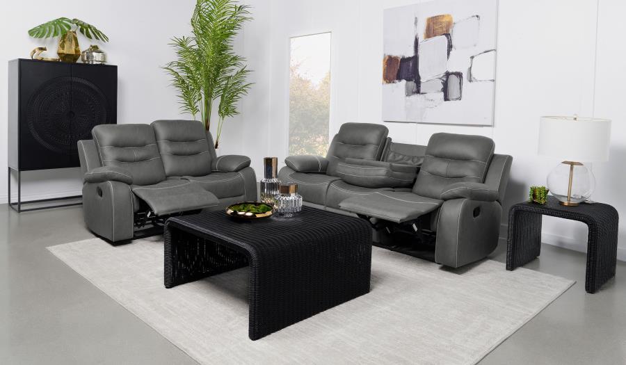Coaster Fine Furniture Nova - Upholstered Padded Arm Sofa Set | Meri Furniture