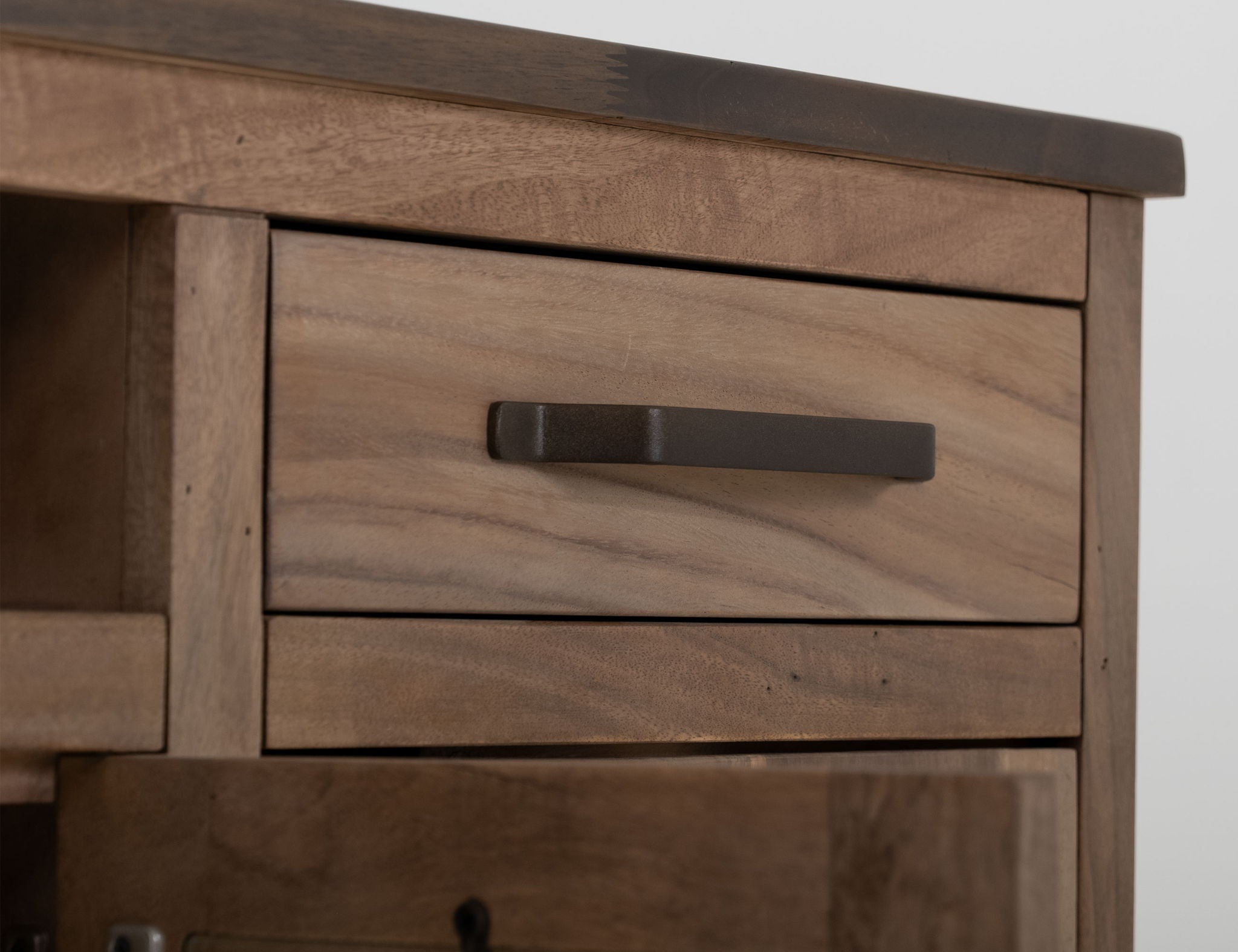 Natural Parota - TV Stand - Rich Brown