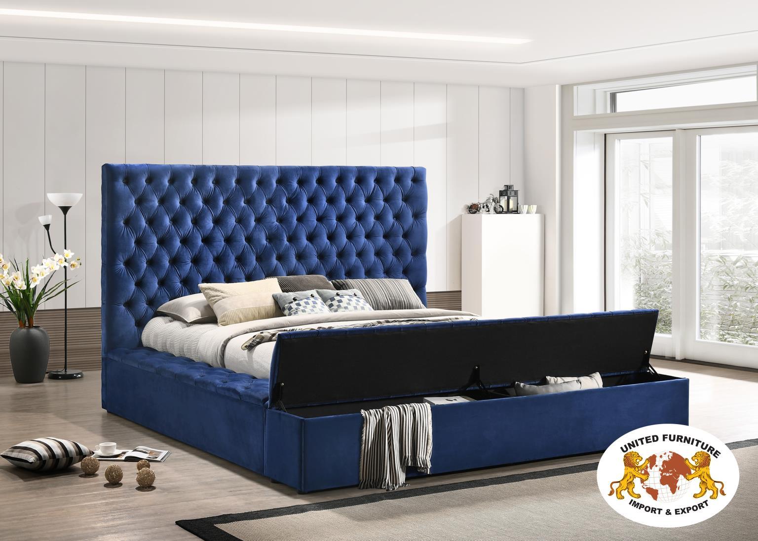 B564 - Velvet Bed