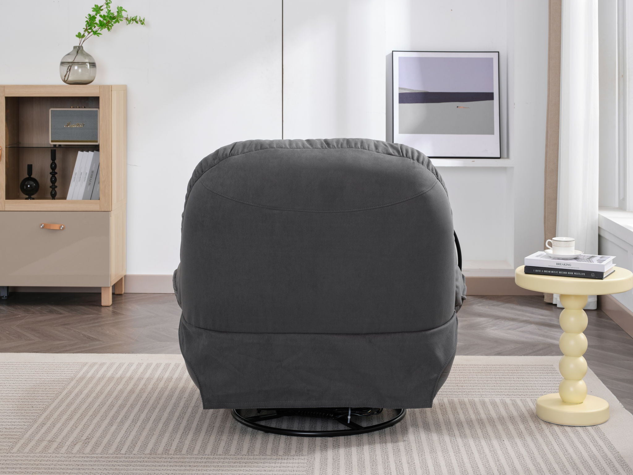 Power Recliner Swivel Glider USB Charger With Bluetooth Music Player, Sleep, Working, Game And Leisure