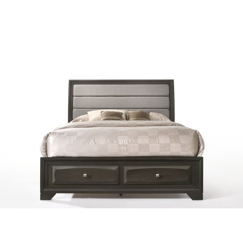 ACME Soteris - Bed w/Storage | Meri Furniture