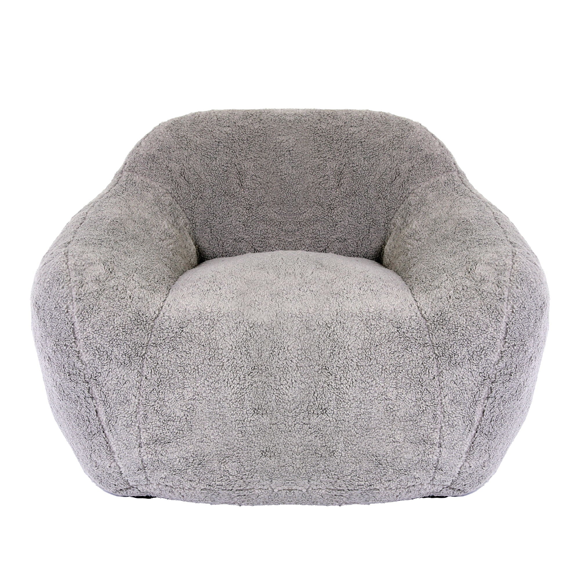 Giant Bean Bag Chair, Spacious Memory Foam With Armrests