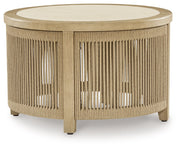Spooners Cove - Round Cocktail Table - Beige