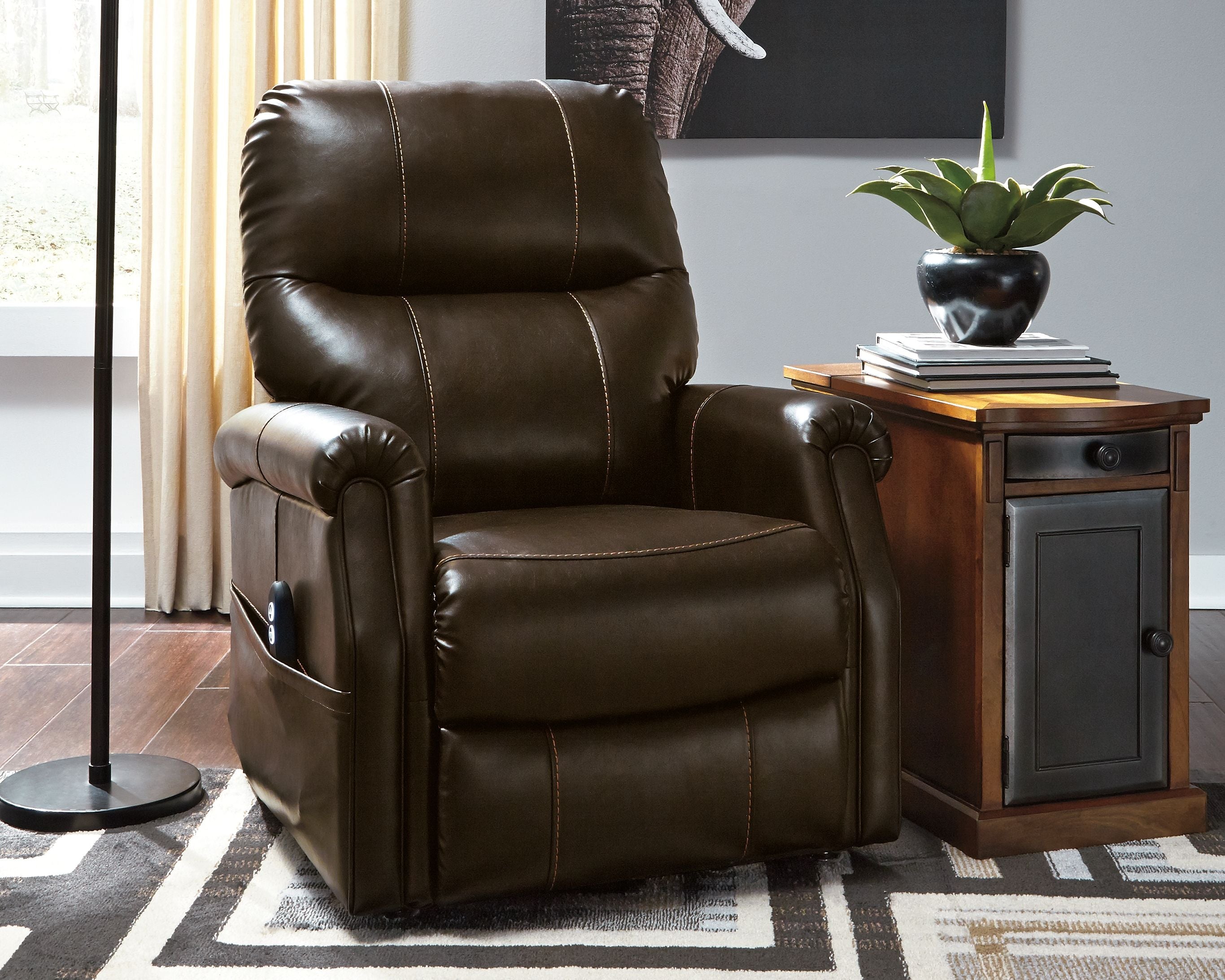 Ashley Furniture Markridge - Power Lift Recliner | Meri Furniture
