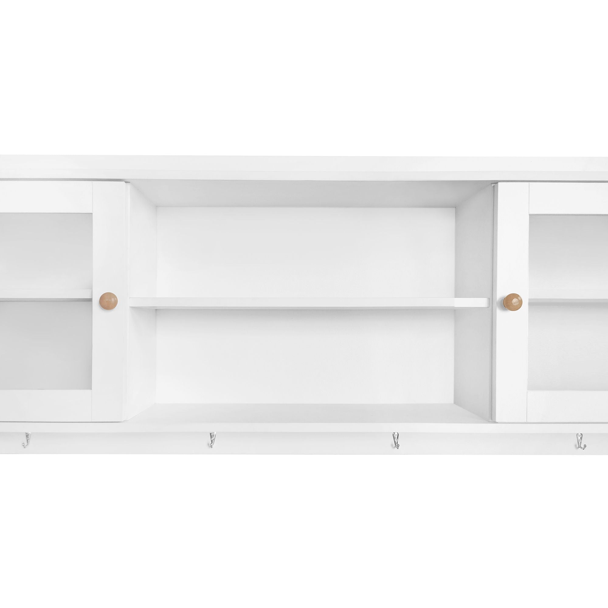 On Trend Multifunctional Tipping Bucket Shoe Cabinet With Storage Shelf & 6 Flip Drawers