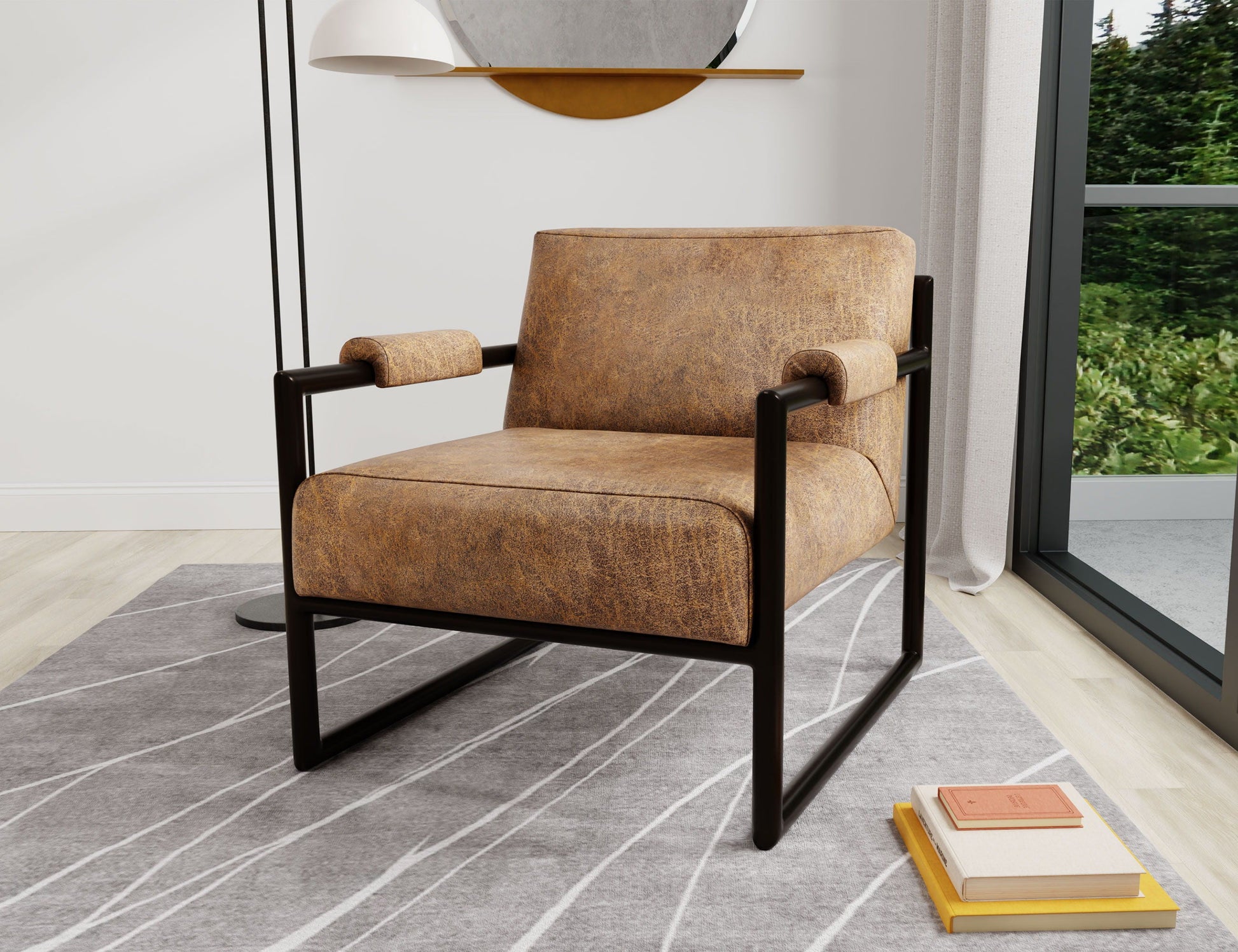 International Furniture Direct Galena - Armchair | Meri Furniture