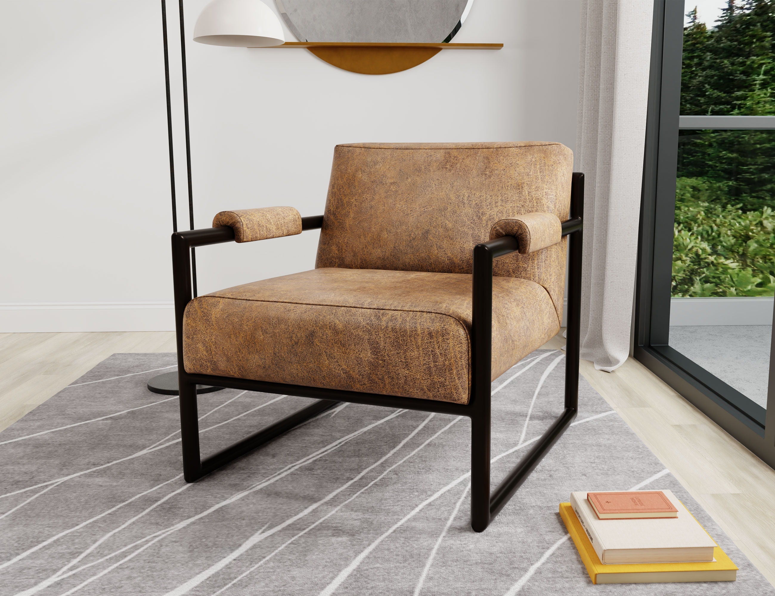 International Furniture Direct Galena - Armchair | Meri Furniture