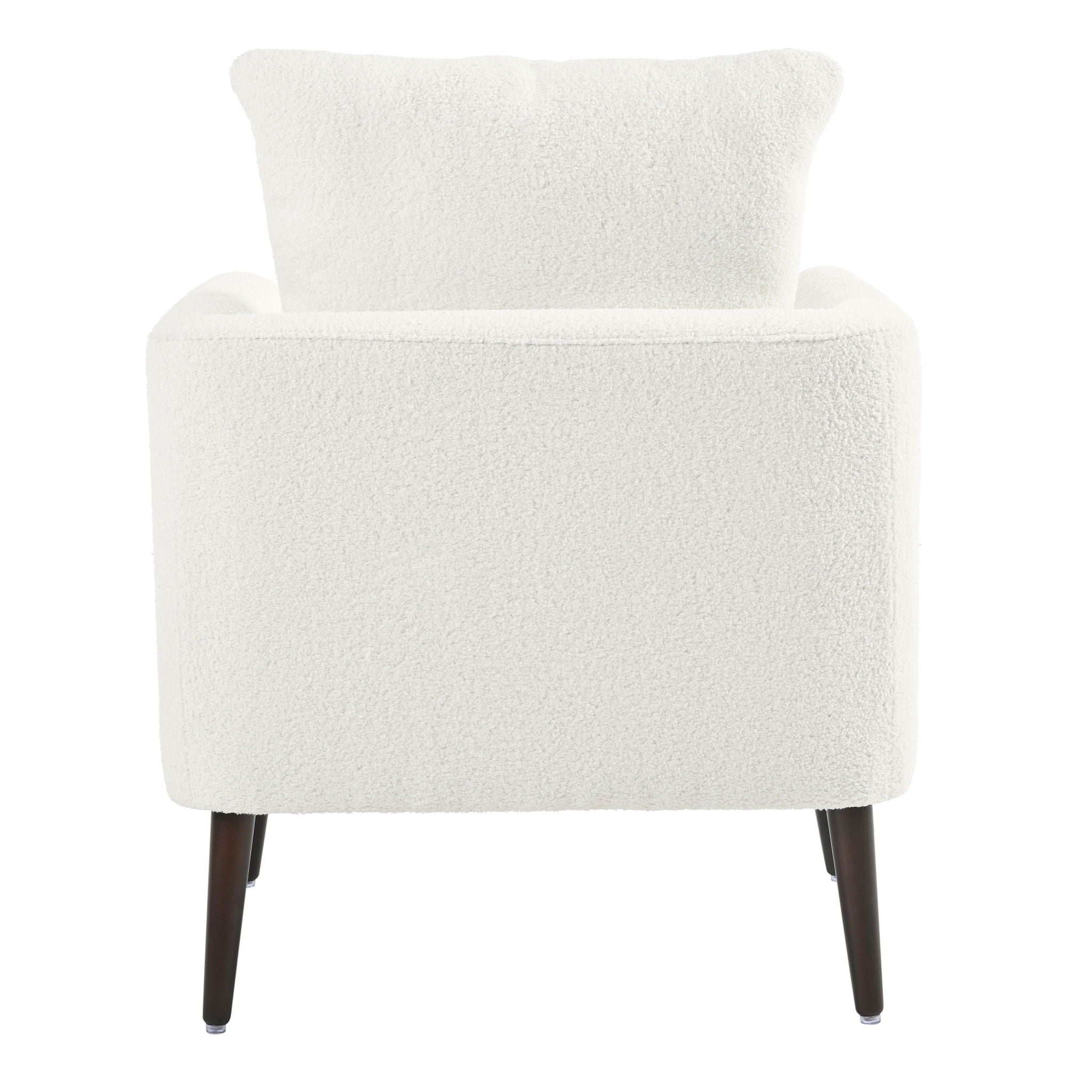 Modern Accent Upholstered Armchair With Pillow