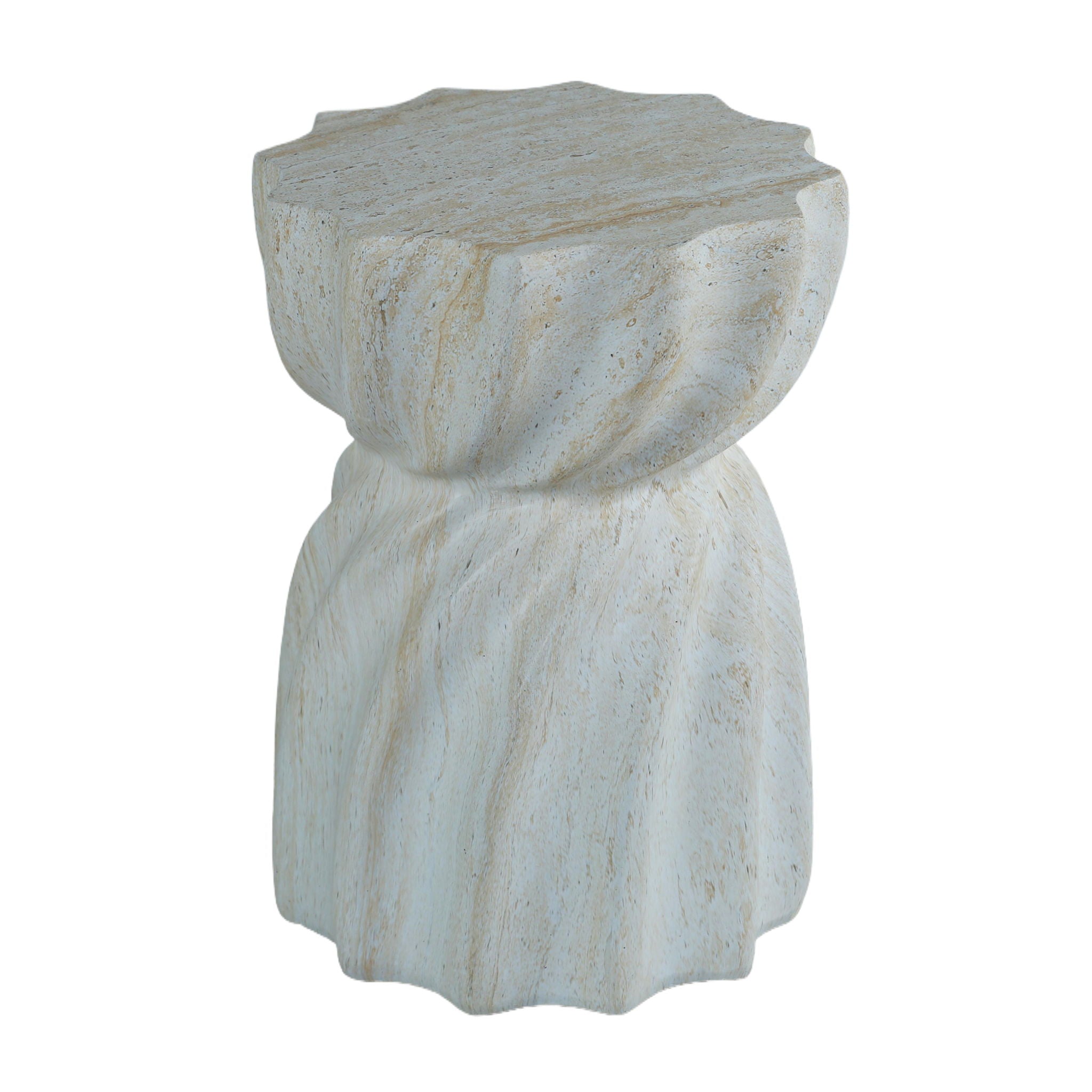 Outdoor End Table - Marble
