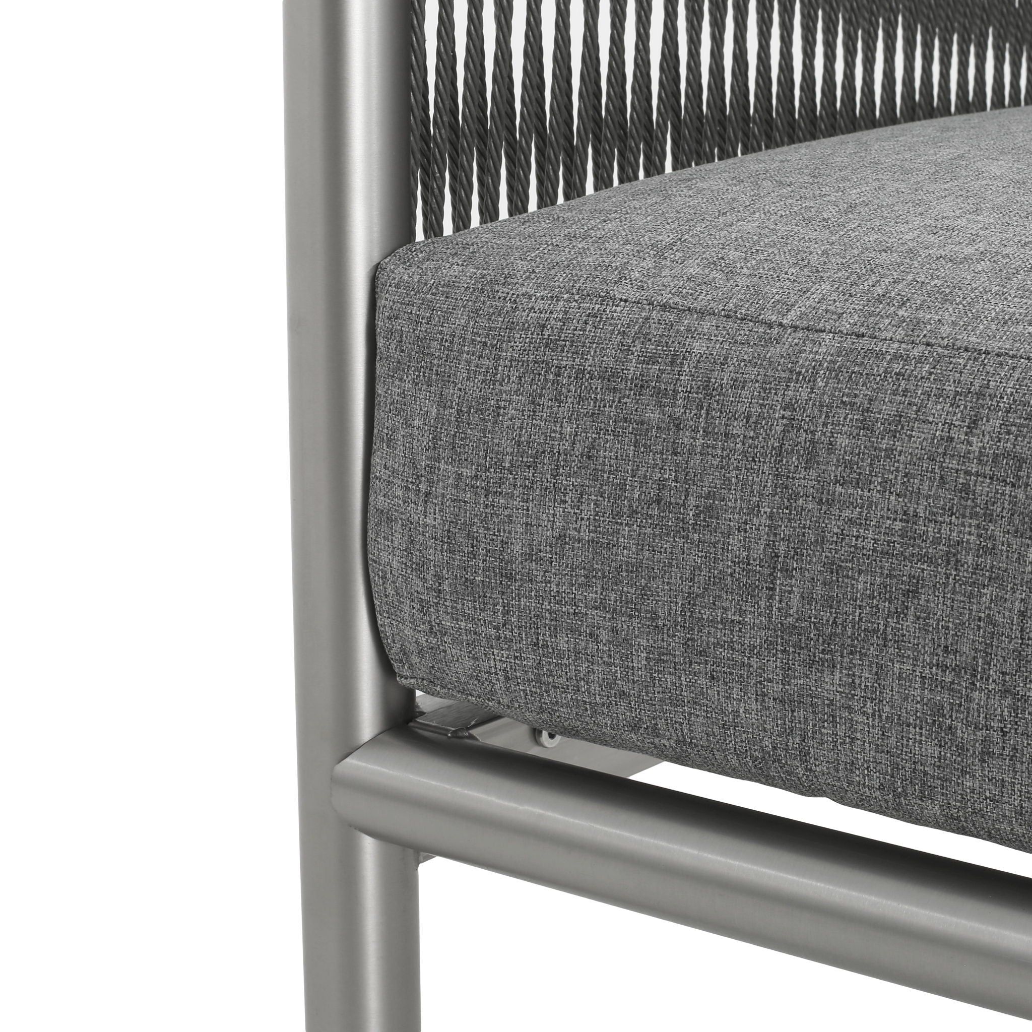 Hargrove - Club Chair - Silver / Gray